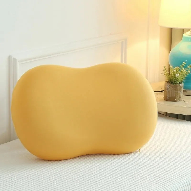 Contoured Memory Foam Neck Pillow for Side Sleepers | Removable Washable Cover and Breathable Polyester | 3 Colors