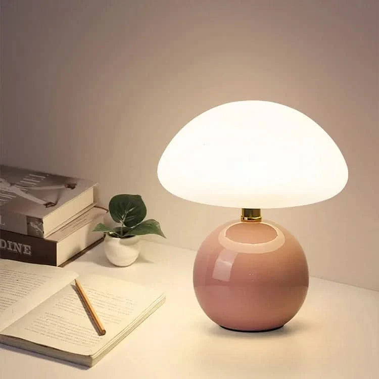 Ceramic LED Table Lamp Cloud Design
