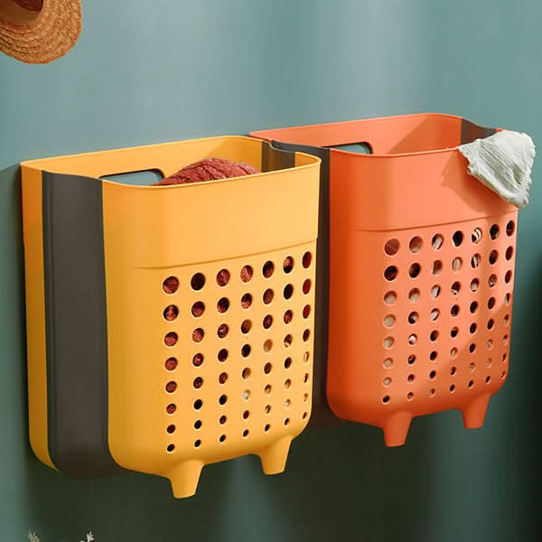 Wall Mounted Collapsible Laundry Basket
