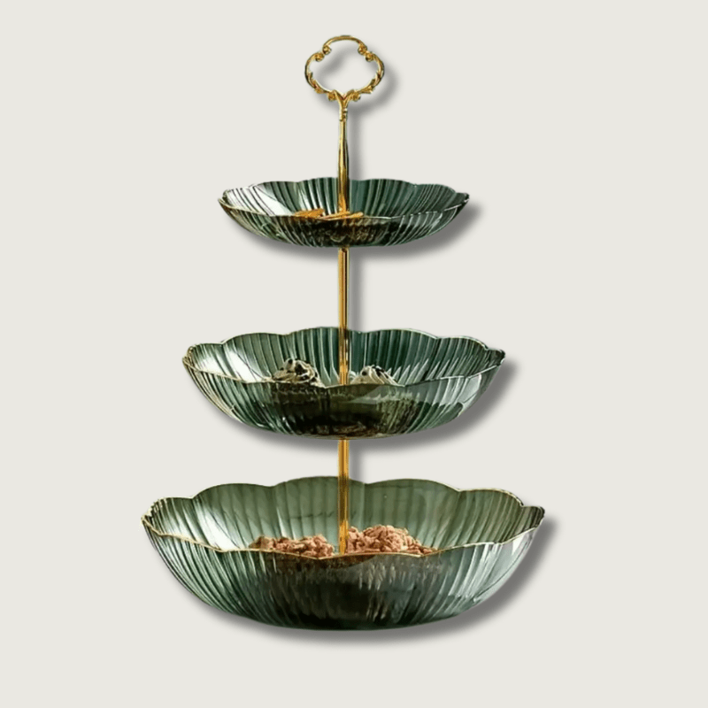 3 Tier Fruit Bowl Organizer Metal Stand