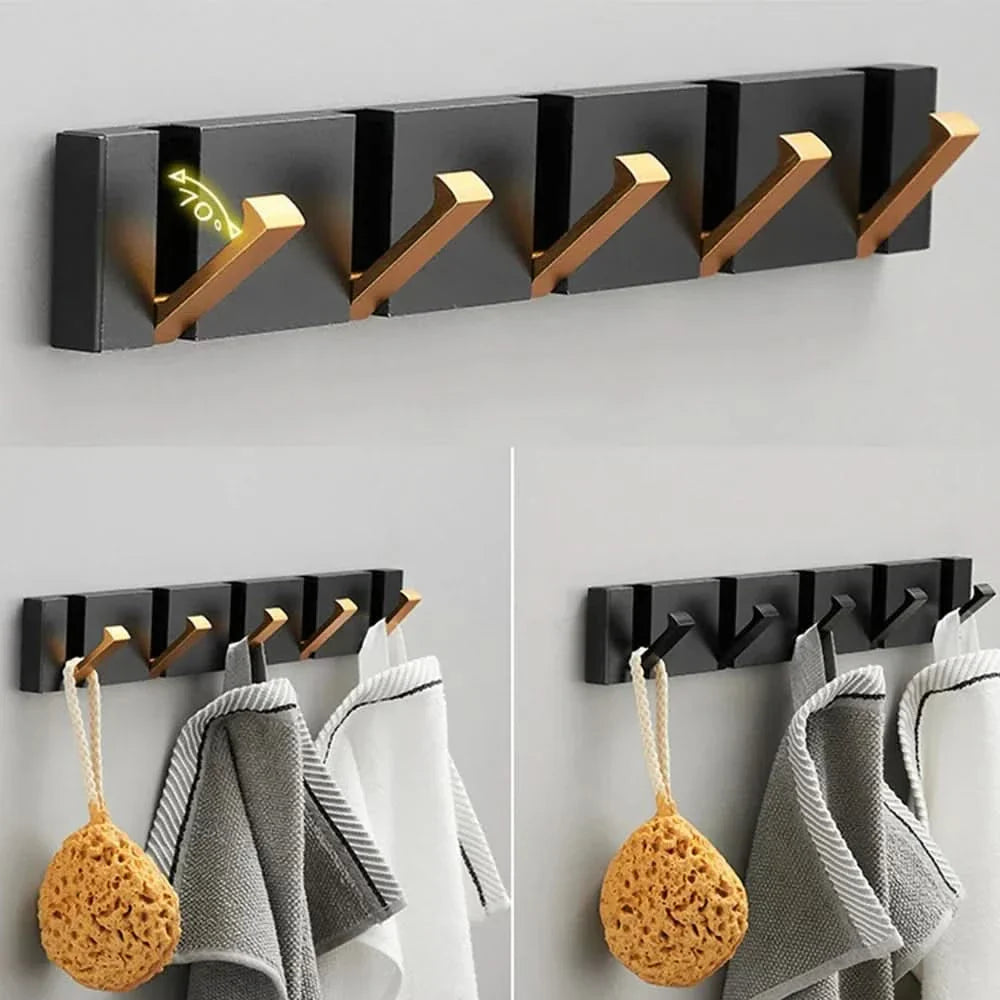 Foldable Wall Hook for Towels Bags