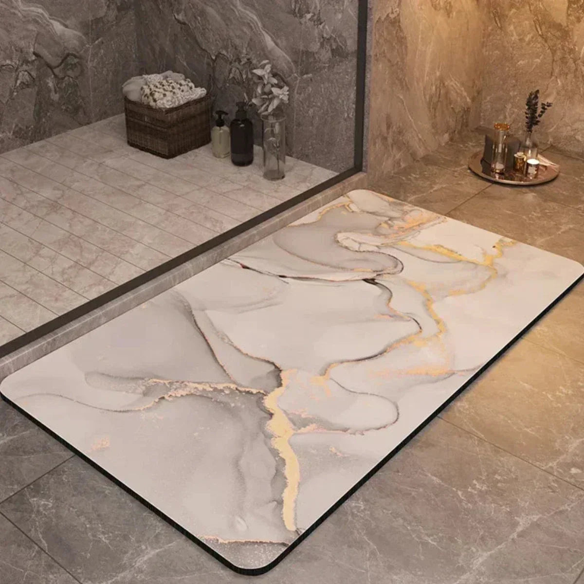 Anti-Slip Quick Dry Bath Mat - Ultra Absorbent Design