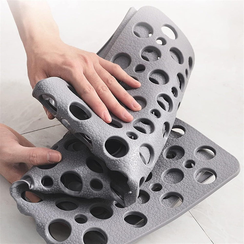 Secure Shower Mat Non-Slip & Antibacterial