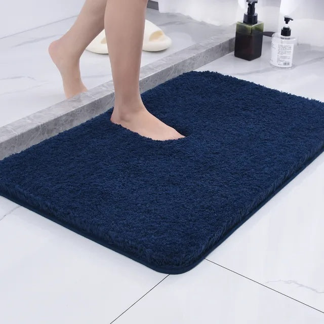Plush Bath Rug for Bathroom Floor