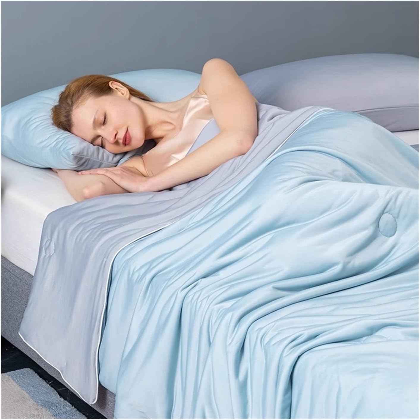 Cooling Blanket Lightweight Summer Bedding