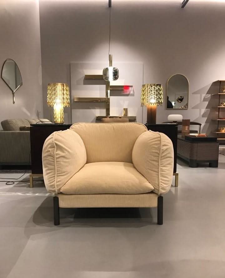 Brass Table Lamp Leaf Shade