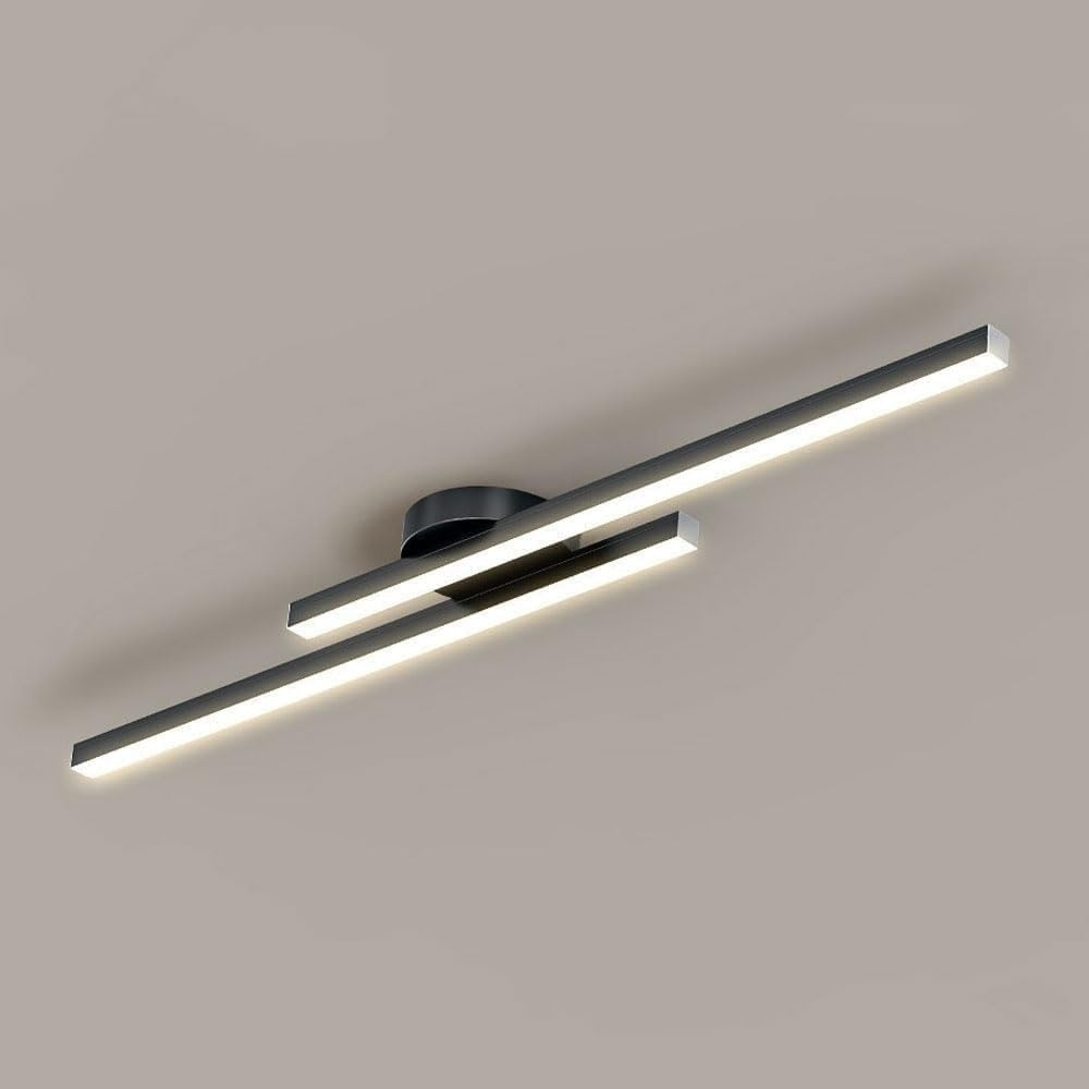 Modern LED Ceiling Light Aluminum Semi Flush