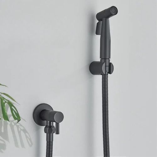 Handheld Toilet Sprayer for the Bathroom | Stainless Steel Head with Adjustable Pressure | 2 Colors