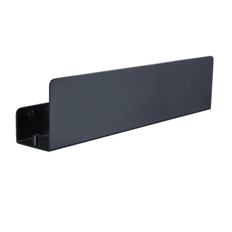 Aluminum Bathroom Wall Shelf With Hooks