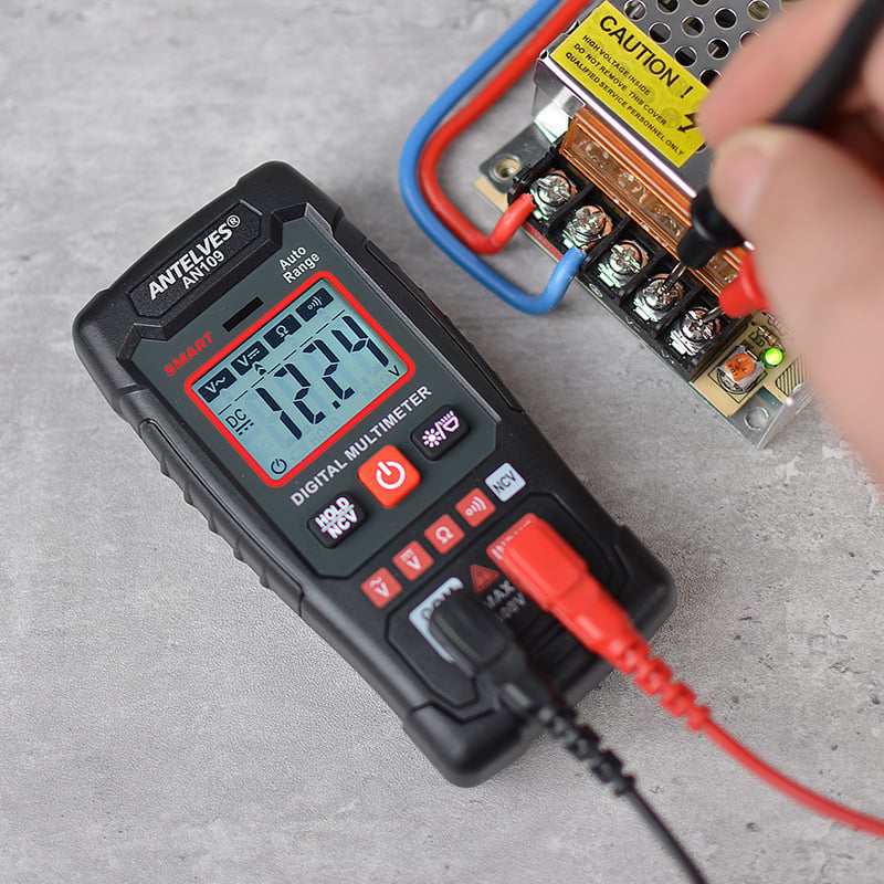 LCD Multimeter with Protective Case