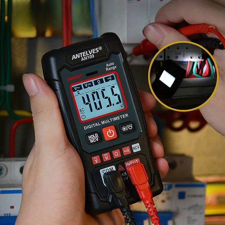 LCD Multimeter with Protective Case