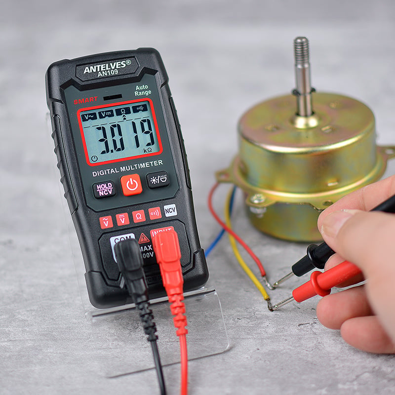 LCD Multimeter with Protective Case