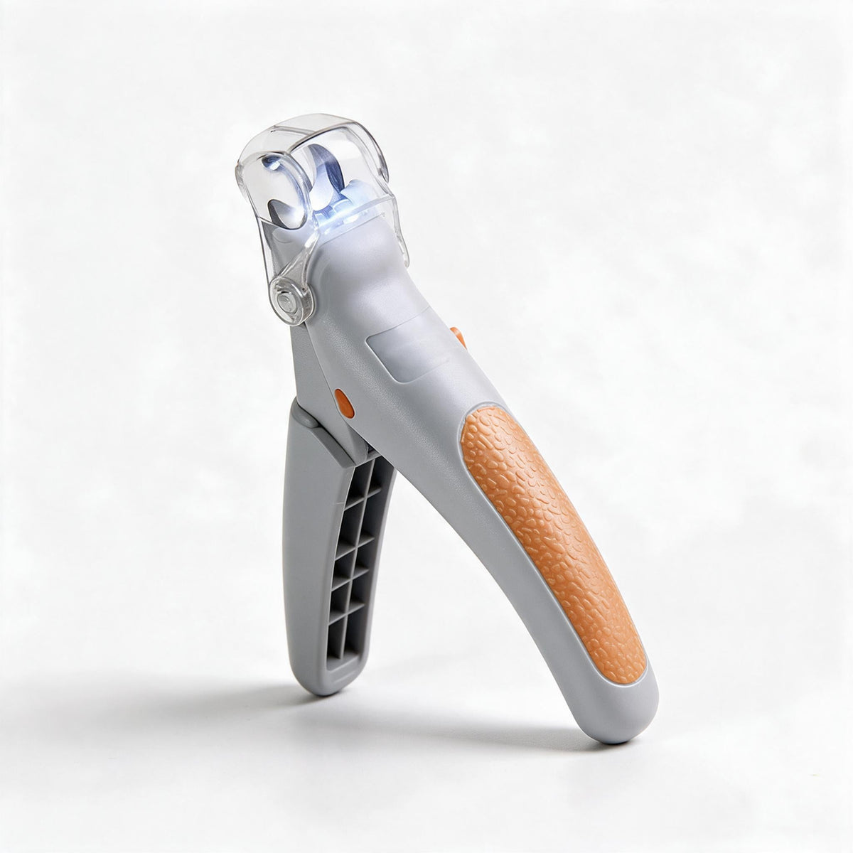 Dog Nail Cutter with an LED Light and Magnifying Lens | Non Slip Grip Pads, Also Suitable for Cats | 16 x 9 cm Plastic Housing