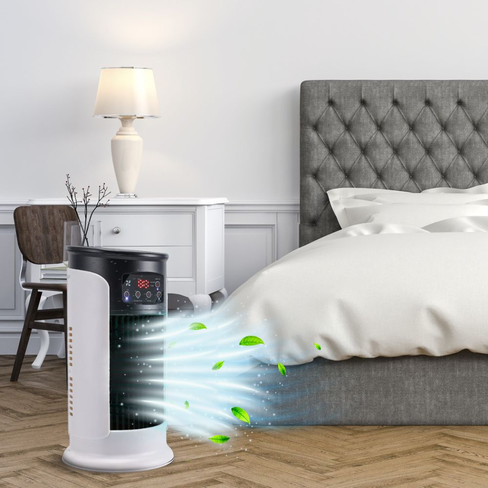 Portable Stand-Up Air Cooler with Water Tank – Indoor Mobile Air Cooling Unit
