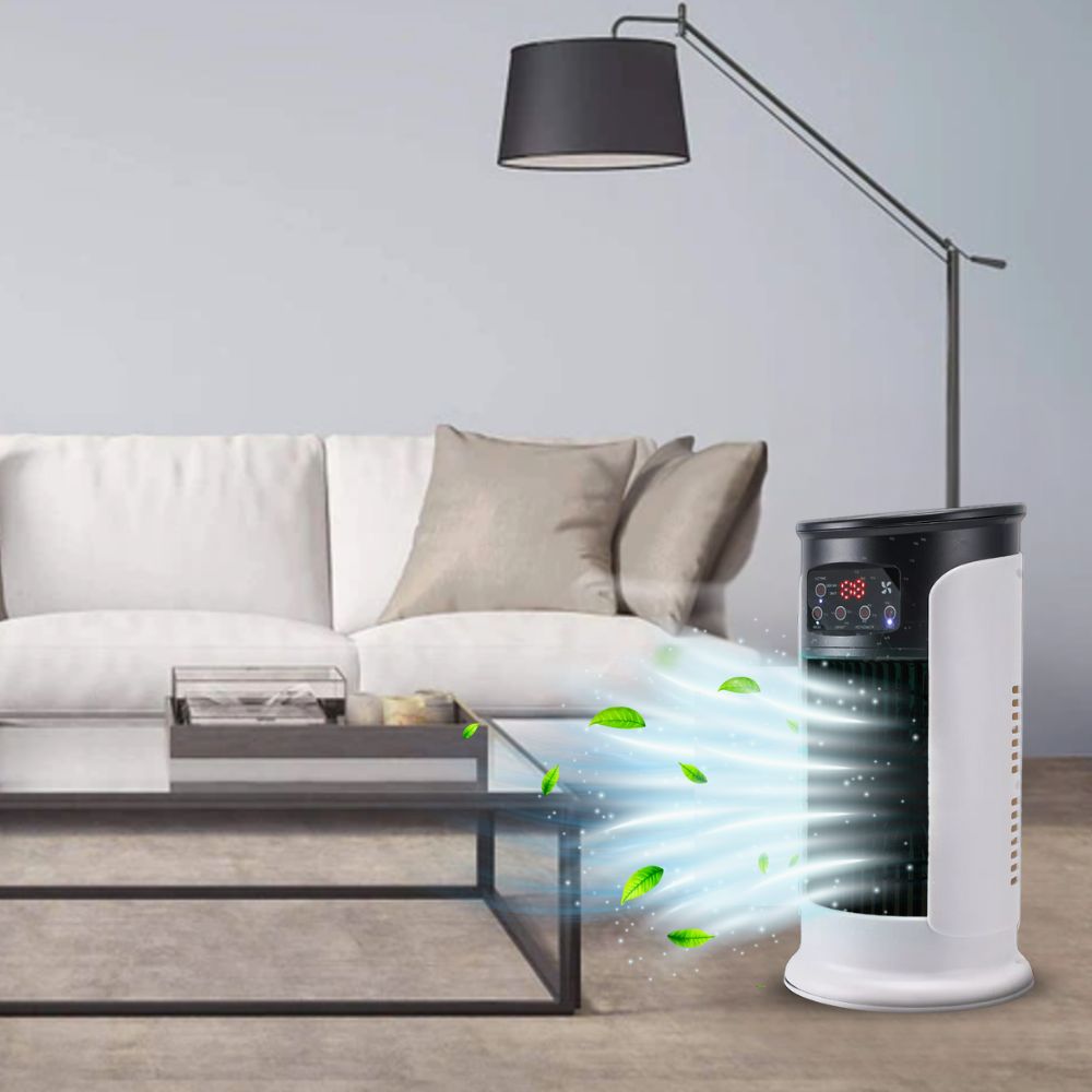 Portable Stand-Up Air Cooler with Water Tank – Indoor Mobile Air Cooling Unit