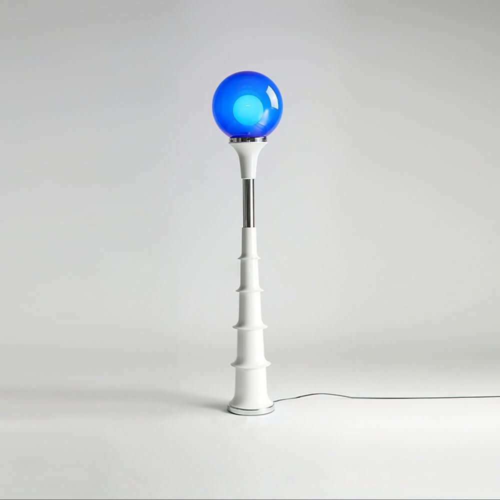 Colorful Glass Floor Lamp