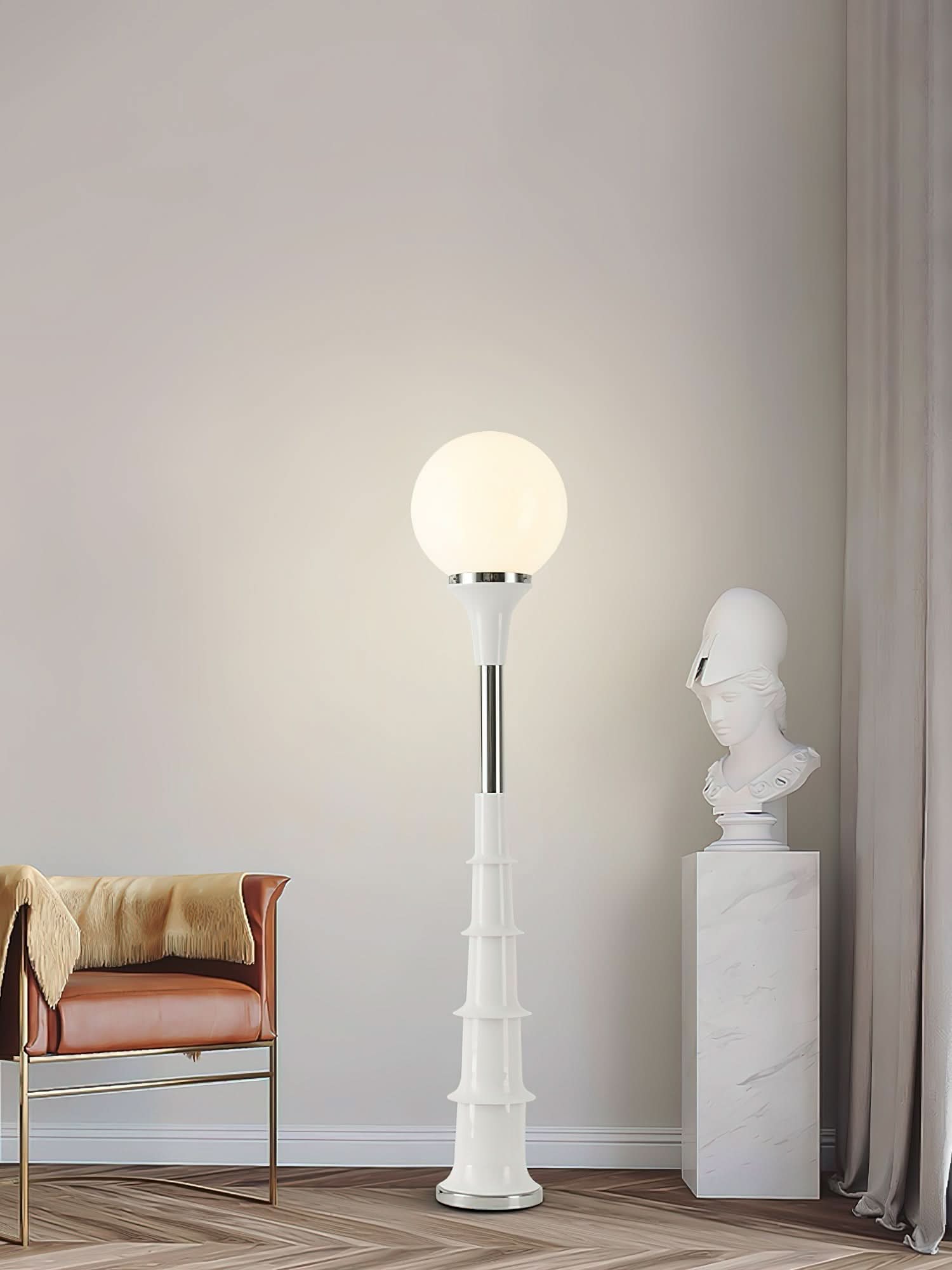 Colorful Glass Floor Lamp