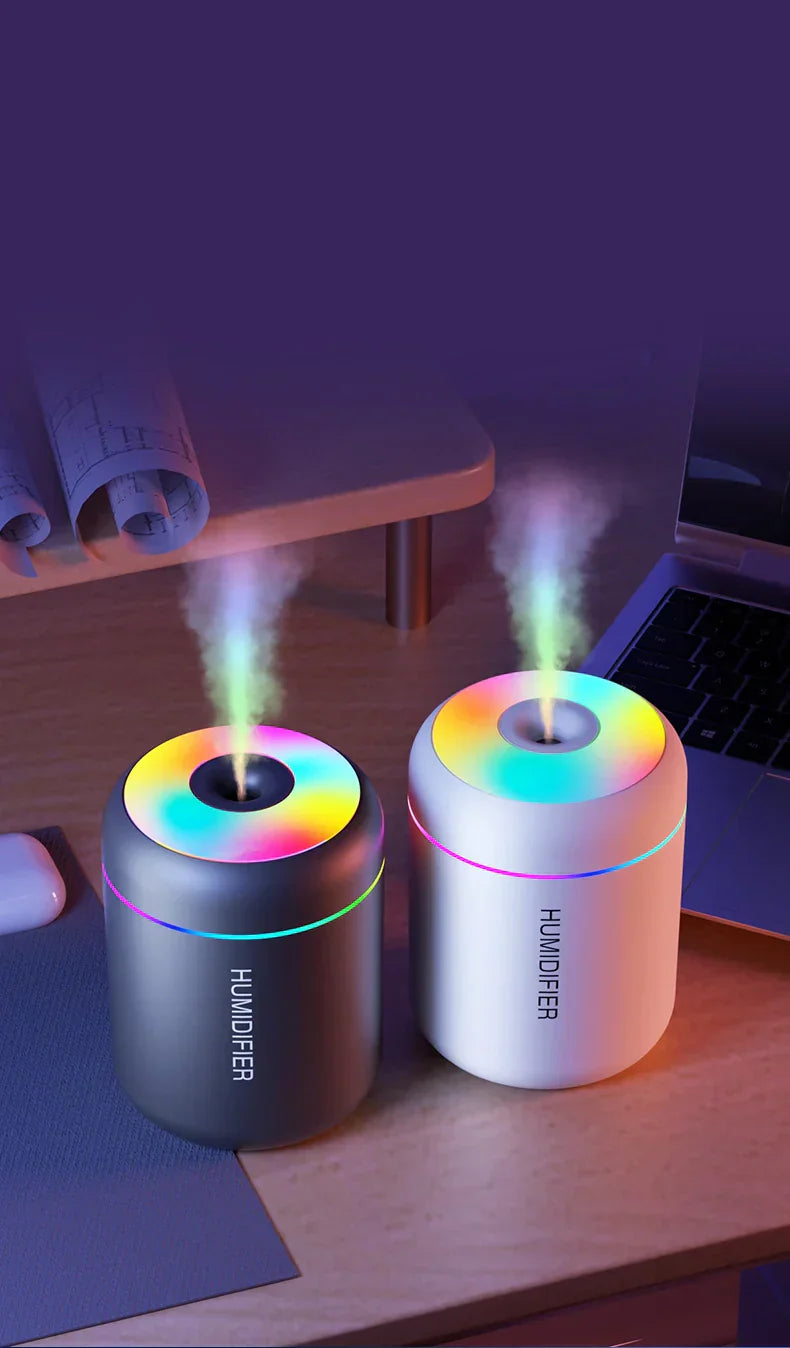 Mini Air Humidifier with Aromatherapy USB