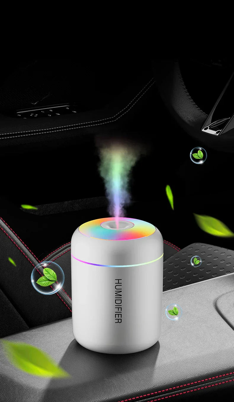 Mini Air Humidifier with Aromatherapy USB