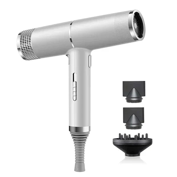 Ionic Hair Dryer with 1100 W Brushless Motor | Runs at 110,000 RPM for Shorter Drying Time | Red, Grey or Black
