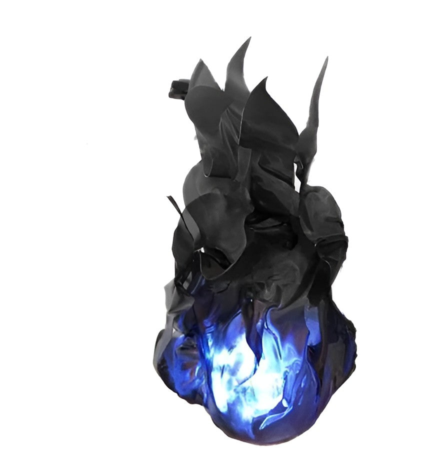 LED floating fireball Halloween prop in black