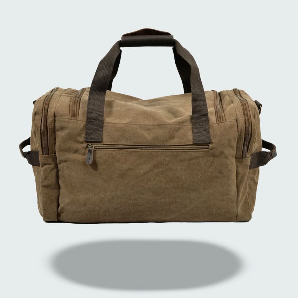 Waxed Canvas Travel Duffle 9.6 Gallon