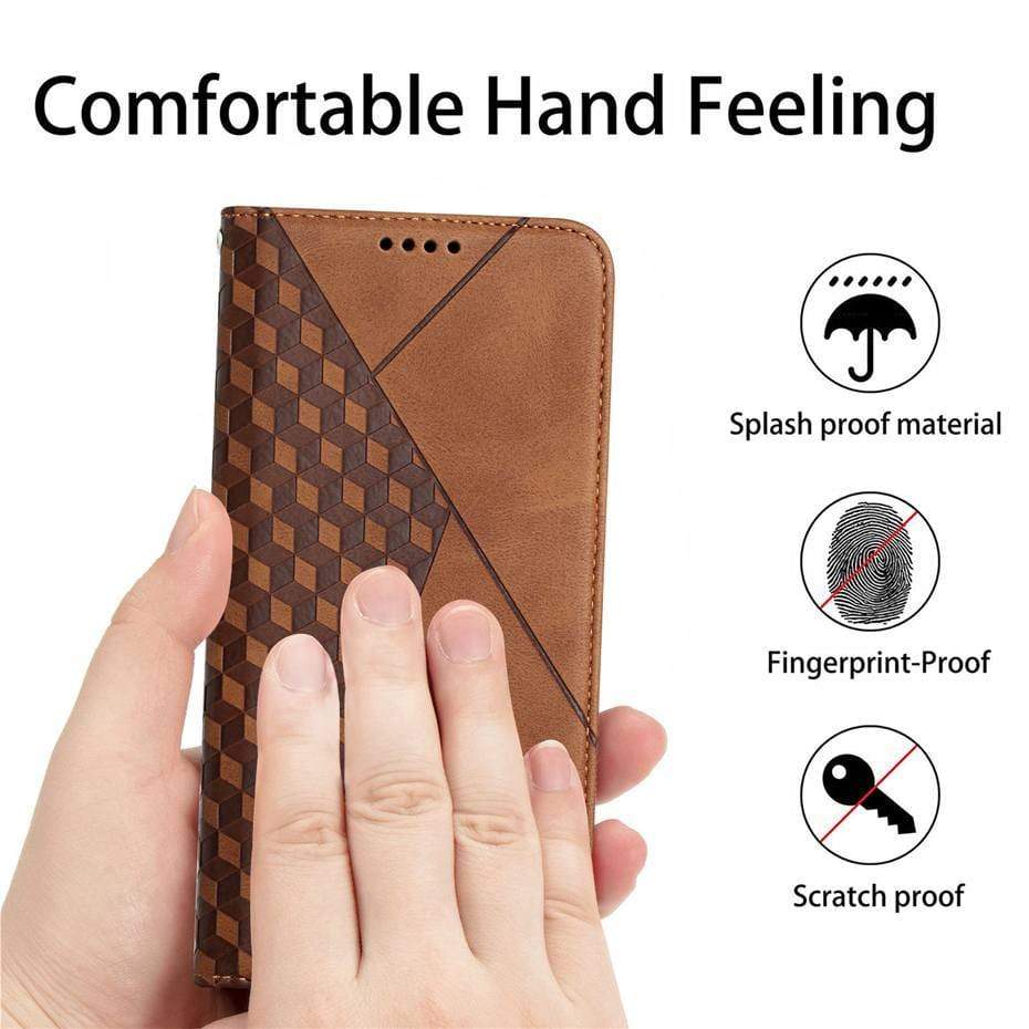 Wallet Phone Case, Fits 8 Samsung Galaxy Models up to S21 Ultra | 3 Card Slots, Cash Pocket, Magnetic Flap | 5 Colors