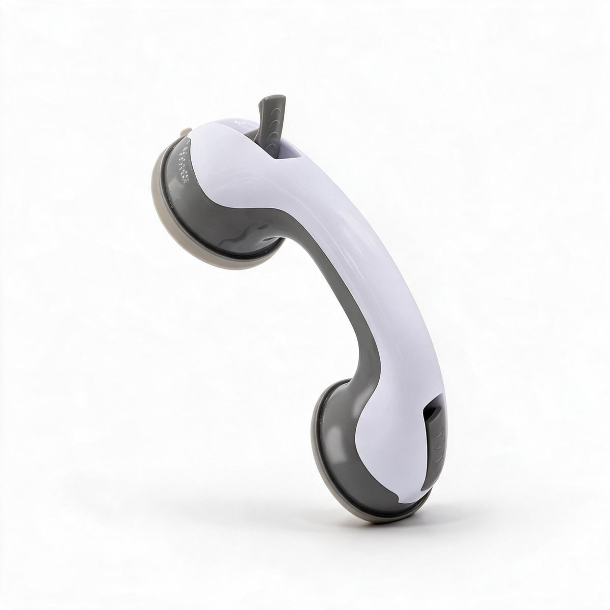 Suction Cup Grab Bars for Shower and Bath, 11.8 Inches Long | Lock Onto Glass or Glazed Tile Without Drilling