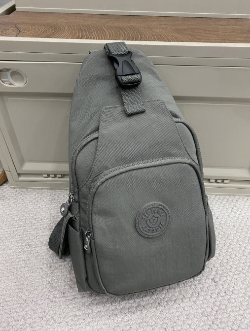 2 in 1 Travel Backpack for Women, Also Wearable as a Chest Sling | Zip Main Compartment, Front and Side Pockets | Nylon, 7 Colors