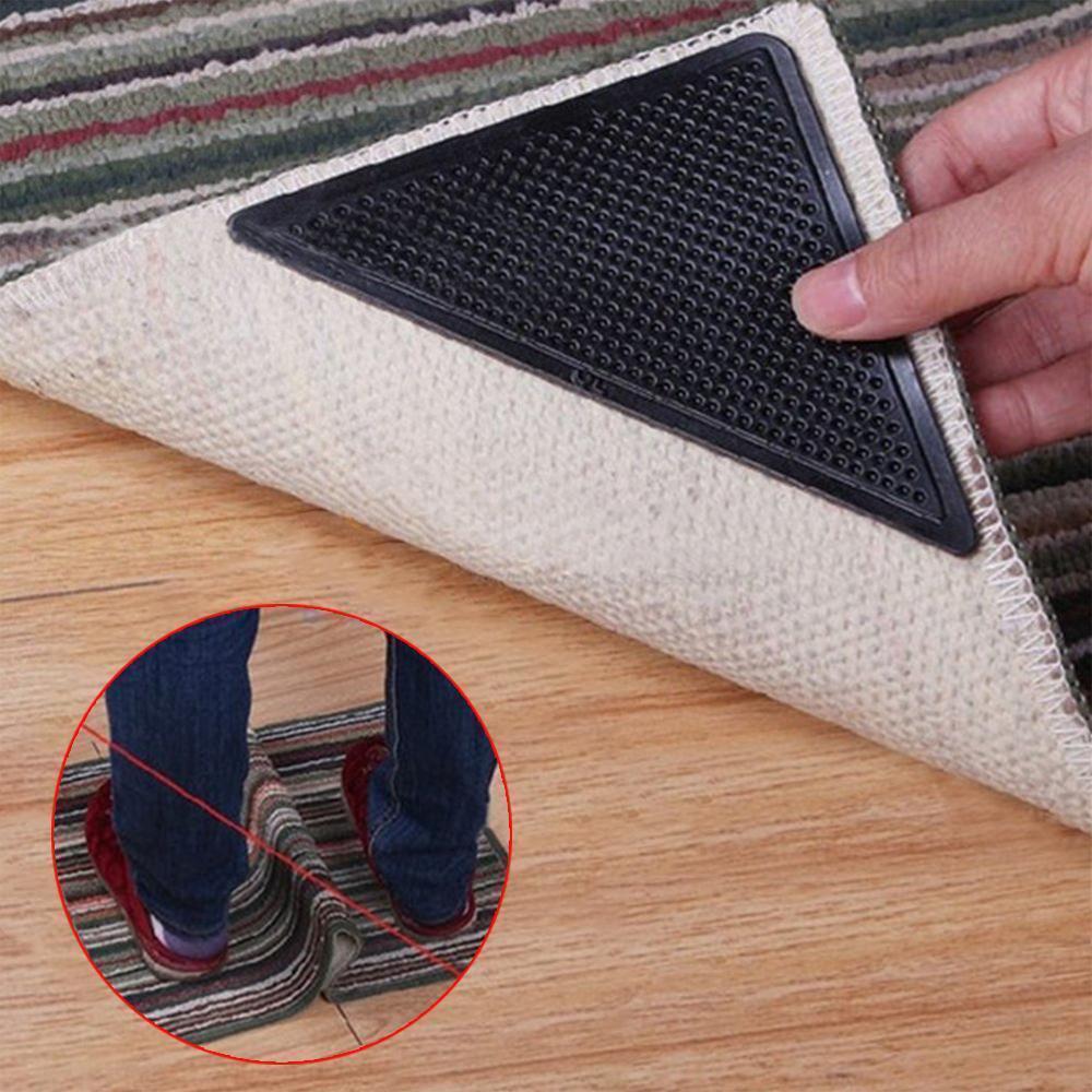 Black Rubber Rug Grippers