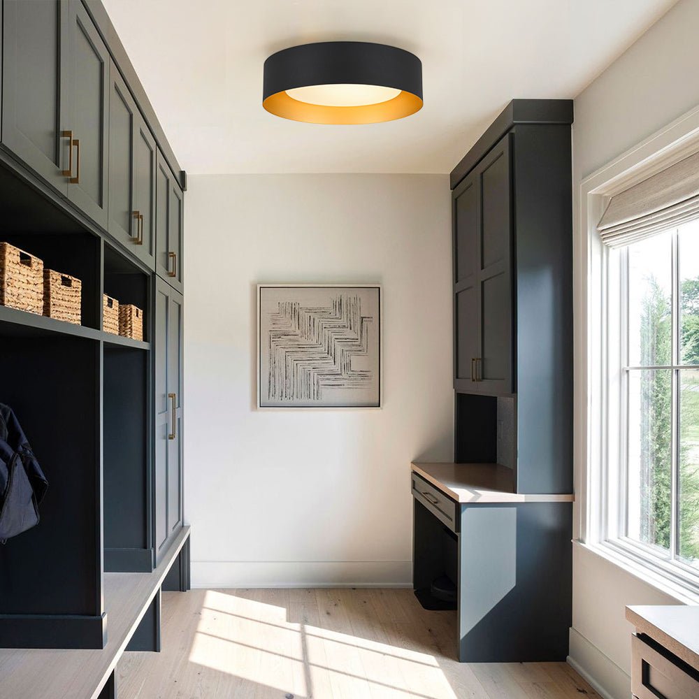 Drum LED Flush Mount Light