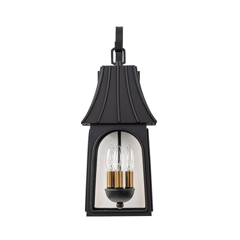 Matte Black Outdoor Wall Sconce