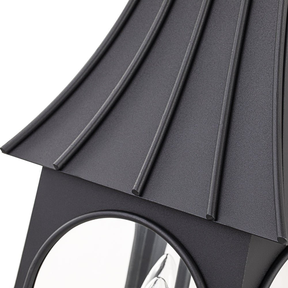 Matte Black Outdoor Wall Sconce