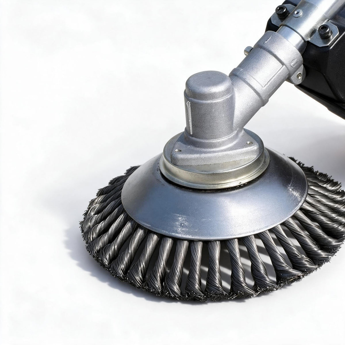 Steel Wire Weed Brush Disc 150 mm | Replacement Cutting Head for String Trimmer and Brushcutter | Garden Edging Tool