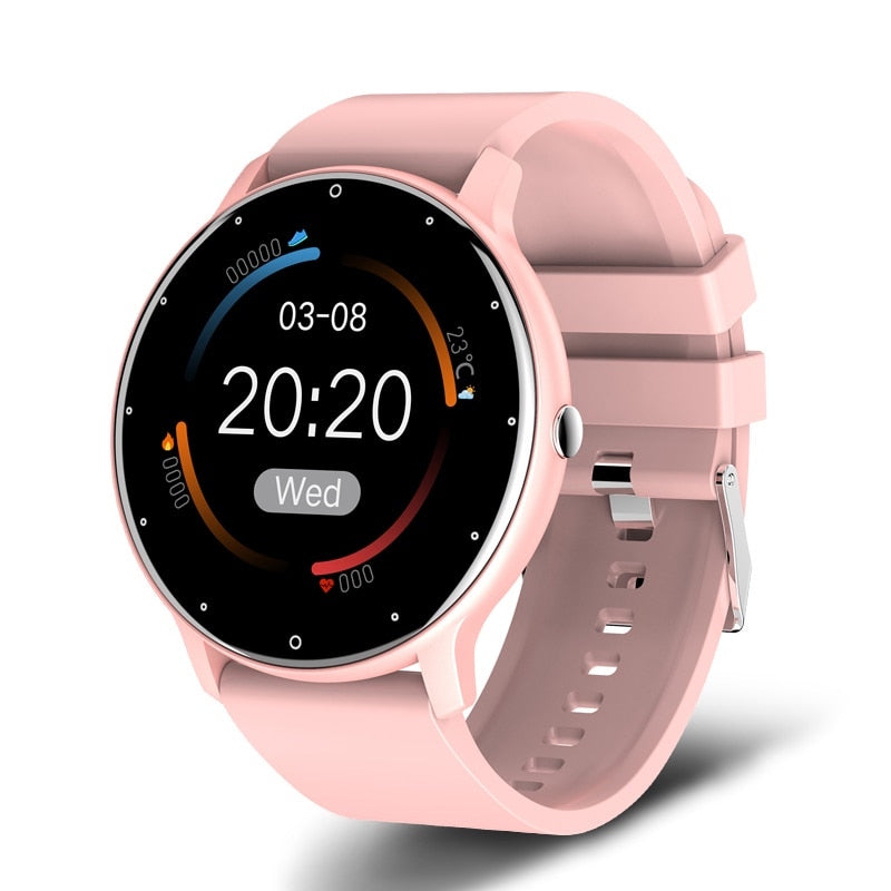 Fitness Smart Watch with a 1.28 Inch Touch Screen | Heart Rate, Sleep Tracking, App Alerts and IP67 Water Resistance