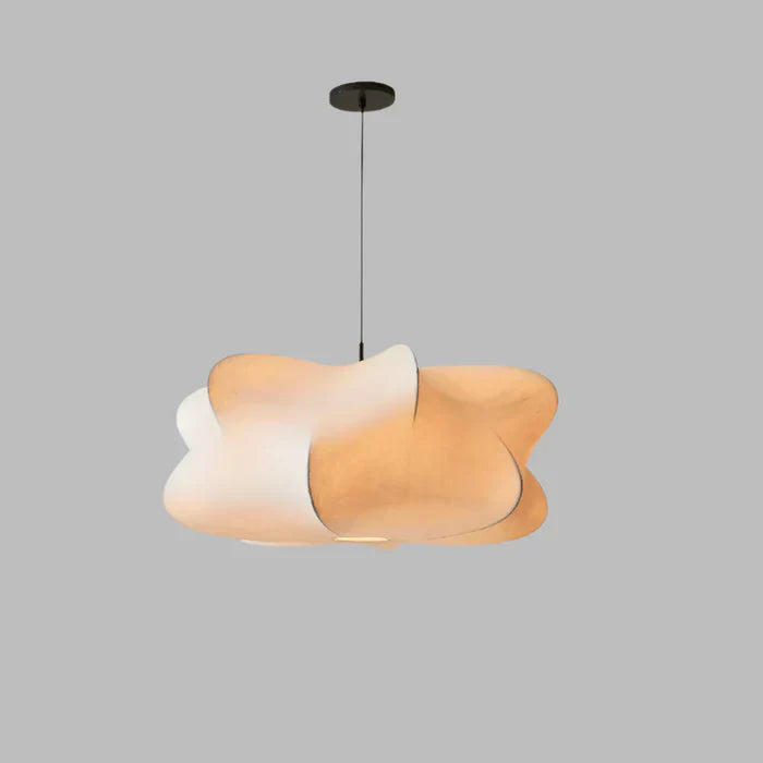 Silk Pendant Lamp Wabi Sabi Design