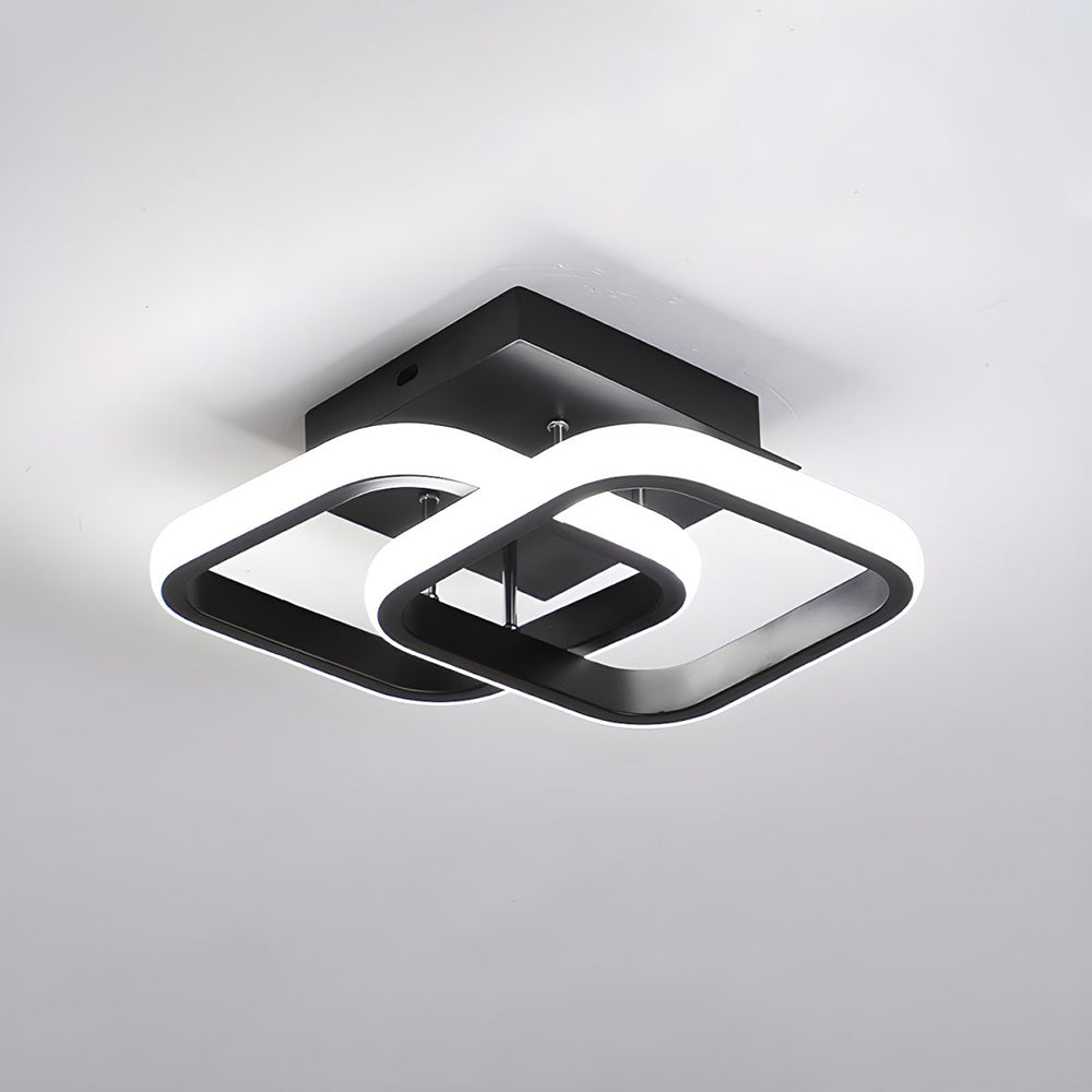 White LED Ceiling Light Round Flush Mount