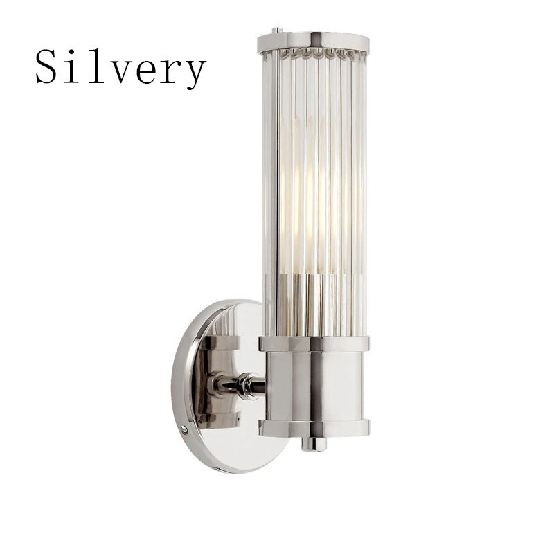 Crystal Brass Wall Lamp for Elegant Interiors