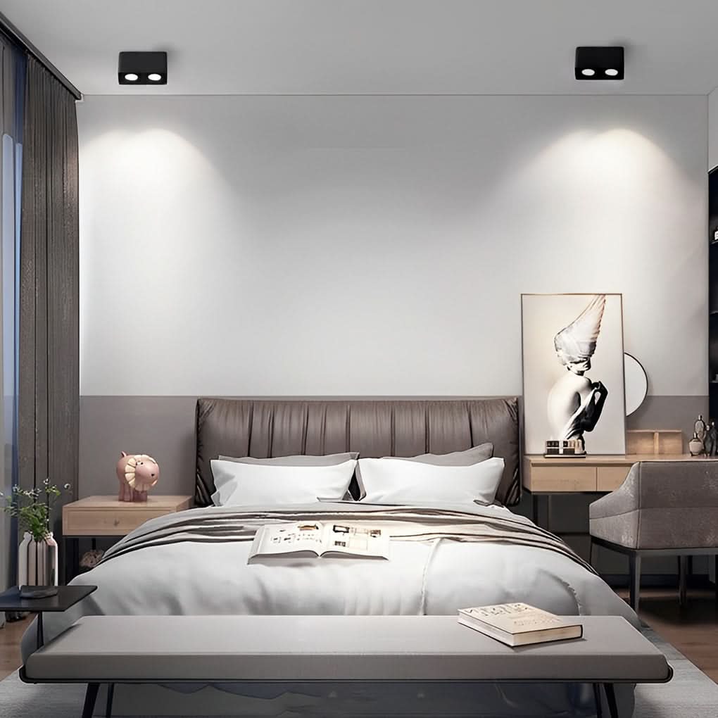 Square Adjustable LED Ceiling Lamp
