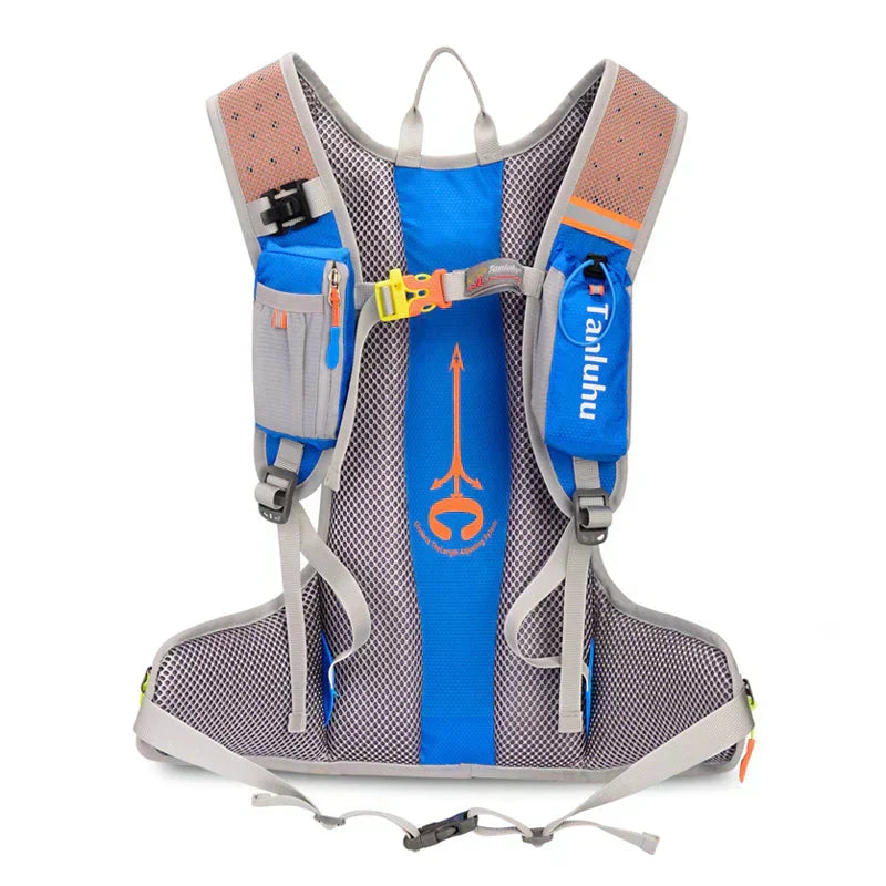 Hydration Travel Backpack with 2L Water Bladder | Lightweight 590g Pack for Hiking and Cycling | 7 Colors