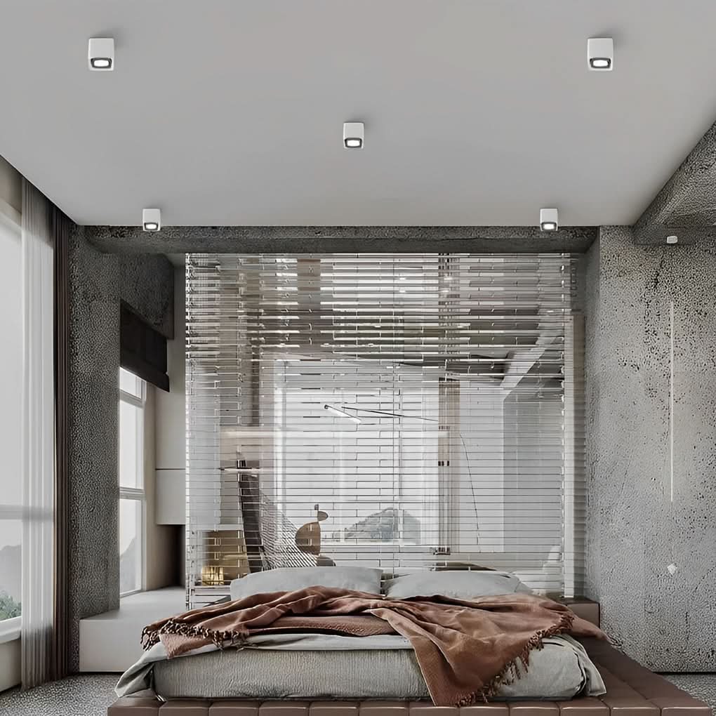 Square Adjustable LED Ceiling Lamp