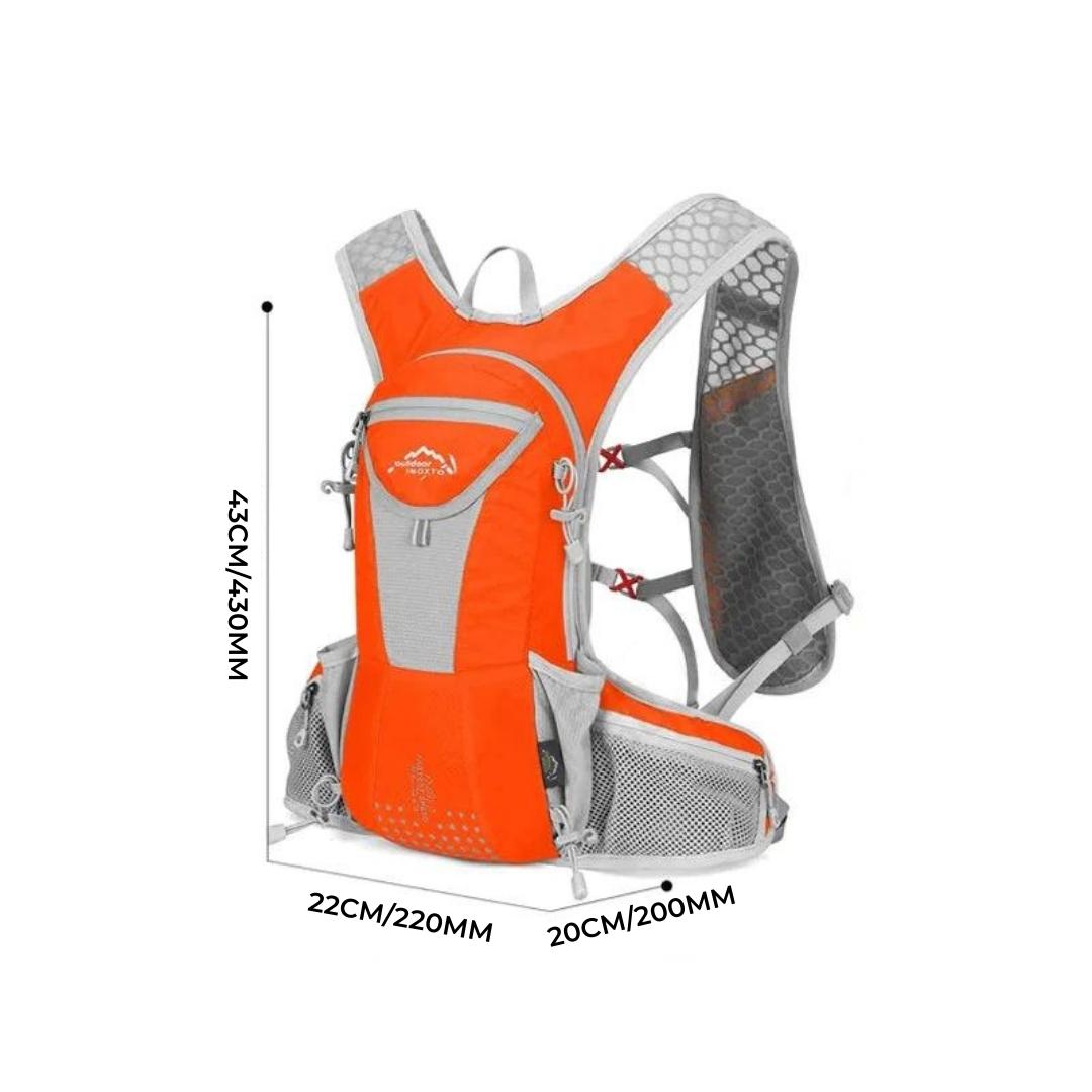 Hydration Travel Backpack with 2L Water Bladder | Lightweight 590g Pack for Hiking and Cycling | 7 Colors