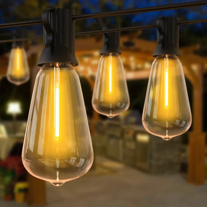 Outdoor Led String Lights Patio Garden