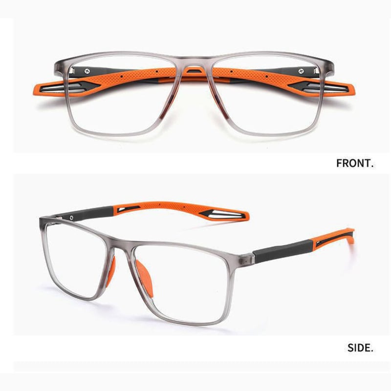Progressive Reading Glasses with Blue Light Filter | Ultralight TR90 Sport Frame, +1.00 to +4.00 Strengths