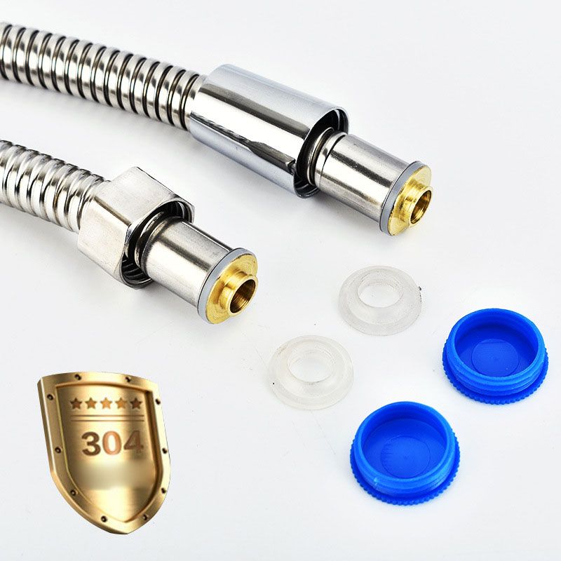 Stainless Steel 304 Shower Hose, 59 or 79 Inches | Flexible and Kink Free | Standard Connectors Fit Most Heads