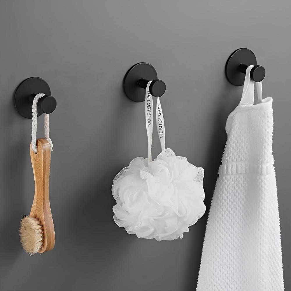 Shower Hooks with Grip Lock
