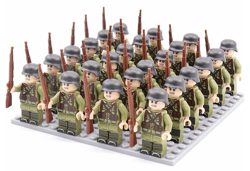 HISTORYBLOCKS – 21-piece figure building block set for children & collectors