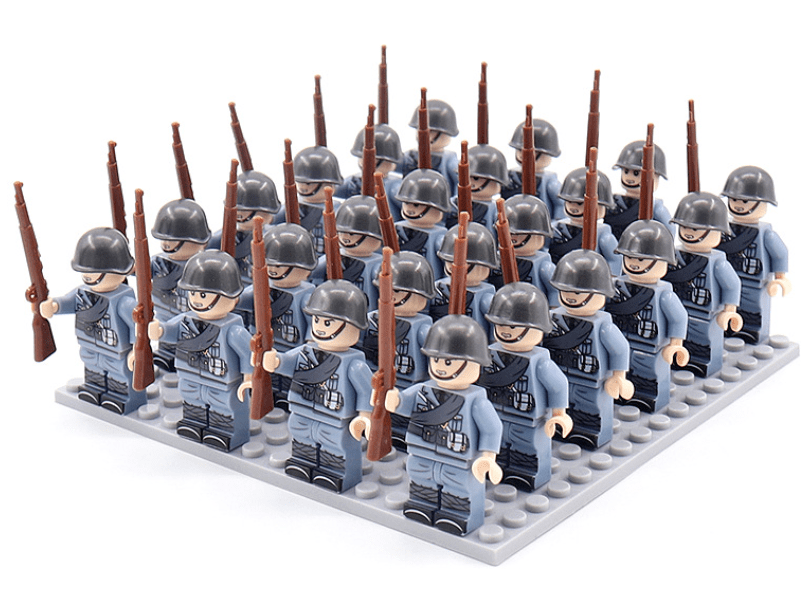 HISTORYBLOCKS – 21-piece figure building block set for children & collectors