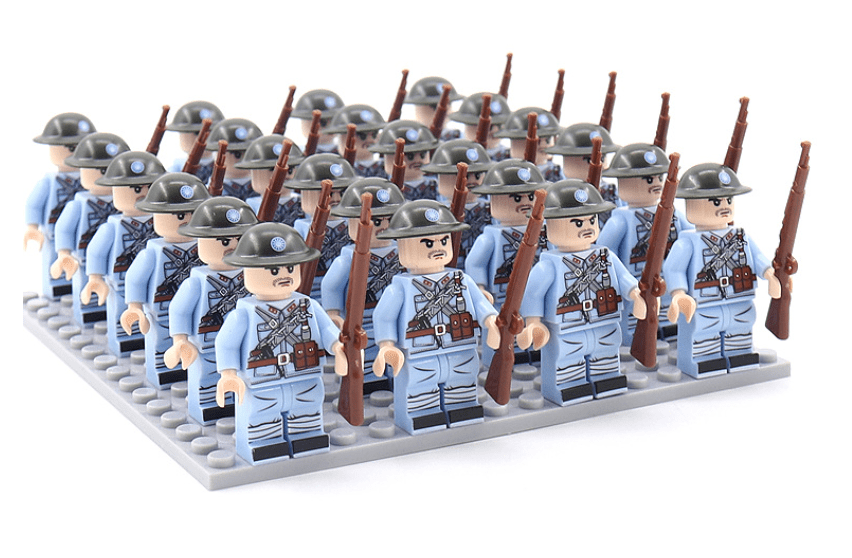HISTORYBLOCKS – 21-piece figure building block set for children & collectors