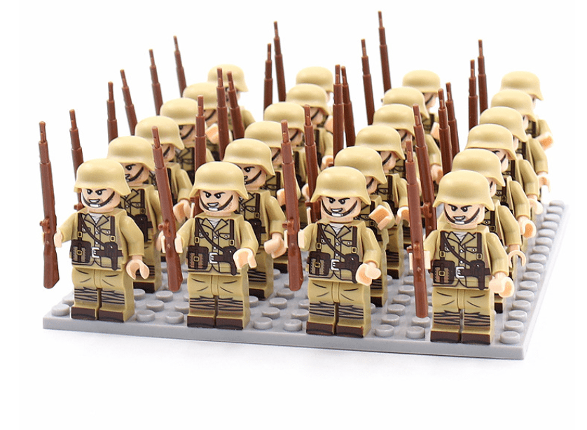 HISTORYBLOCKS – 21-piece figure building block set for children & collectors